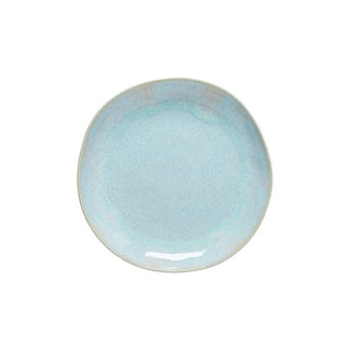 EIVISSA Salad Plate 21 cm – Sea Blue | Handgefertigtes Steingut 6er Set