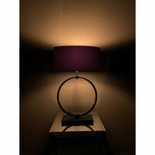 Ringlampe Schwarz L
