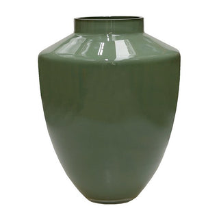 Vase The World – Tugela M Glasvase in Pastellgrün (mundgeblasen, Ø 28 x H 36 cm)