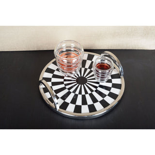 Aulica Doppelwandige Kaffeegläser 70 ml – 2er Set Espresso Tassen aus Glas mit Wellendesign