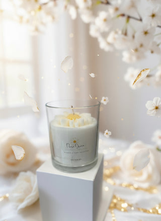 Duftkerze „Pure Grace“ – Sojawachs mit Pear & Freesia Duft