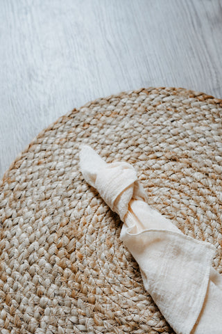 Leihware Stoffserviette hellbeige