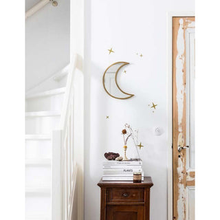 Spiegel Mond Gold 30cm