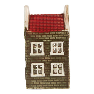 Teelichthalterhaus 7x7x14 cm