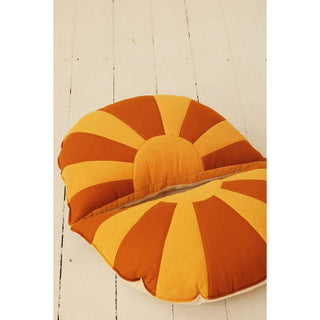 Kissen „Caramel by the Sea“ orange-gelb
