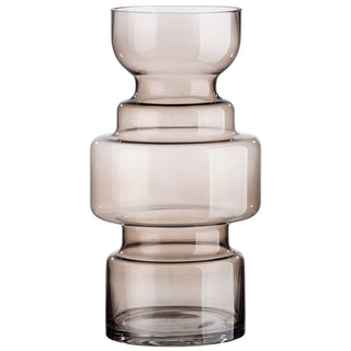 Glas Vase "Chazia" smoked