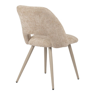 Stuhl – Elegante Komfortpolsterung & Pulverbeschichtete Stahlbeine 2er Set