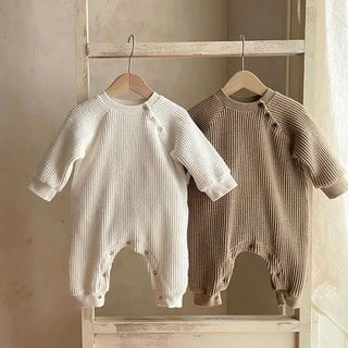 Annie & Charles® Waffle Piqué Jumpsuit