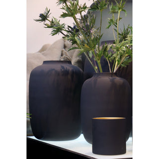 Artic Vase Black – Designvase aus Glas von Vase The World