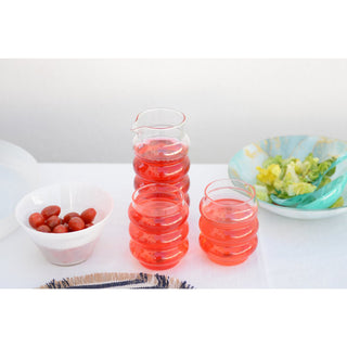 Aulica Blasen-Wassergläser 400 ml – Set aus 2 stilvollen Trinkgläsern aus Glas