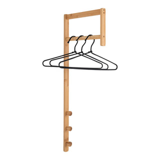 Trento Bambus Kleiderständer – Natur, 82 cm hoch