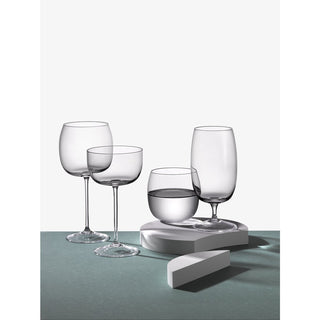 Aulica Wassergläser Ball – 6er-Set | Niedrige Gläser 485 ml | Transparent & Spülmaschinengeeignet