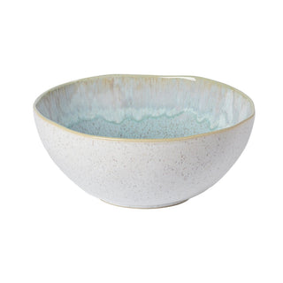 EIVISSA Servierschale 28 cm – Sea Blue | Handgemachte Keramikschale 2er Set