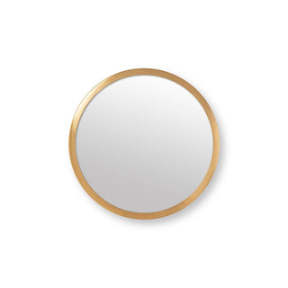 Spiegel rund Gold 30cm