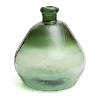 Bazar Bizar Living – Bolai Vase aus recyceltem Glas (H 50 cm, Ø 45 cm)