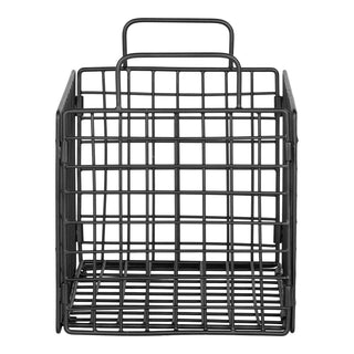 Mora Wire Basket - Drahtkorb, Eisen, schwarz, 25x20x25 cm