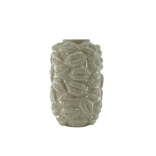 Vase - Kisses - Keramik - Beige - 17x17x27cm