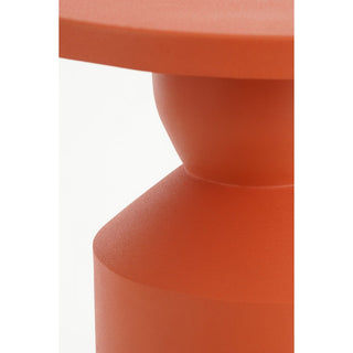 Feroza -Seitentisch - Metall - Orange