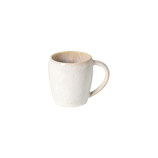 EIVISSA Mug Sandbeige – Handgefertigte Tasse aus Steingut 6er Set