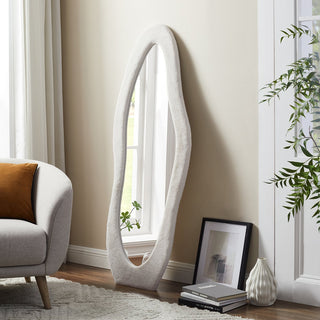 Spiegel Kunstfell Beige 60x160 cm