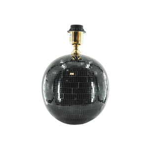 Lampe - Disco Ball -glass - Schwarz - 20x20x20 cm