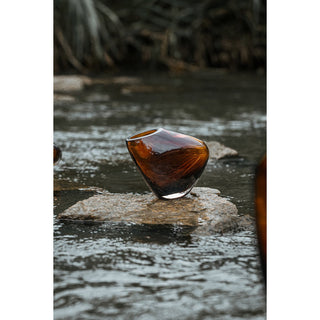 Innovative design vase, pebble-like organic shape, KOOKY21AM