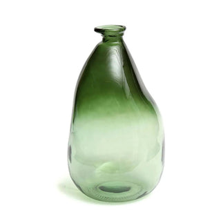 Bazar Bizar Living – Shudi Vase aus recyceltem Glas (H 36 cm, Ø 21 cm)