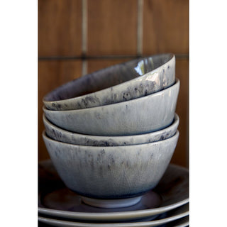 MADEIRA Suppen- & Müslischale 14 cm Grau – Steingut von Costa Nova - Set of 6