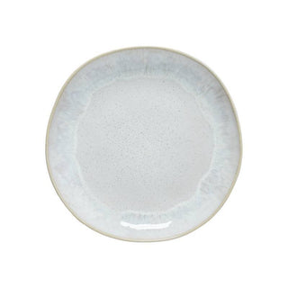 EIVISSA teller Sandbeige 28cm Handgefertigtes Steingut 6er Set