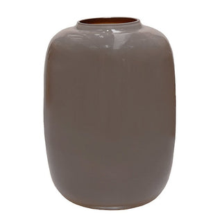 Glasvase Artic Earth – Hochwertige Design-Vase in Beige