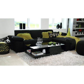 Couchtisch 120x60x36 cm schwarz