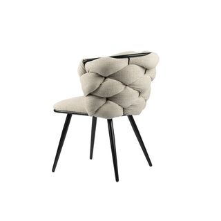 Esszimmerstuhl Rock - beige  - 2er-Set