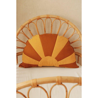 Kissen „Caramel by the Sea“ orange-gelb