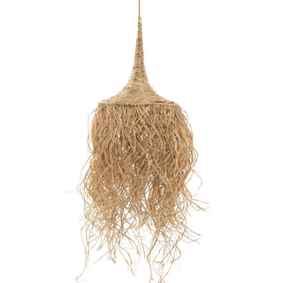 Lampenschirm aus Bast & Rattan – Boho Look Ø40 cm x H150 cm – Natur – Bazar Bizar Living