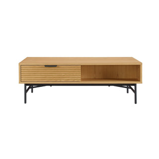 Couchtisch 120x60 cm Eiche Echtholzfurnier
