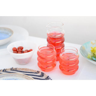 Aulica Blasen-Wassergläser 400 ml – Set aus 2 stilvollen Trinkgläsern aus Glas
