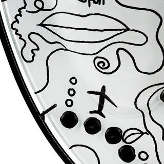Vase Modern Art  weiß H.49 cm