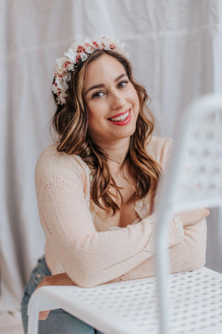 Haarreif Trockenblumen