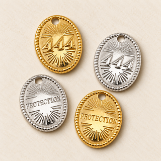Engelszahl-Charms – Gold & Silber