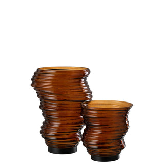 VASEN DUNKELBRAUN Dunkelbraune Vasen aus Glas, Keramik & Porzellan