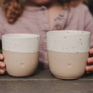 Eulenschnitt Kleiner Becher Herz