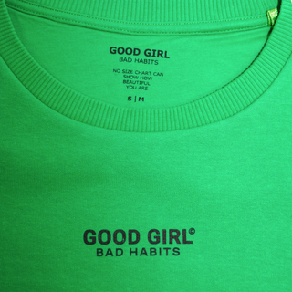 Cropped Oversized Crewneck Sweatshirt – Boxy Fit mit Kangaroo-Taschen | GOOD GIRL BAD HABITS