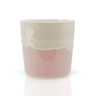 Mea Living Becher „Mama“ – Steingut Tasse Hellrosa – 280 ml – Handgemacht Geschenk für Mama