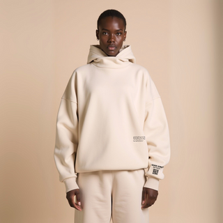 Hybrid Hoodie mit abnehmbarer Kapuze – Oversized Sweatshirt mit Statement Print | GOOD GIRL BAD HABITS