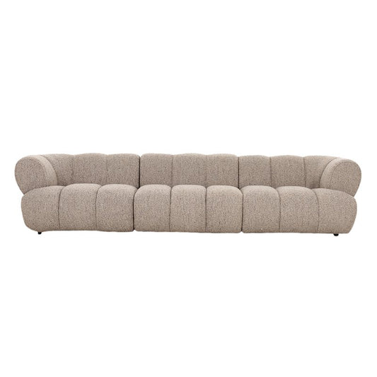 Sofa New York 4-Sitzer Sand Boucle