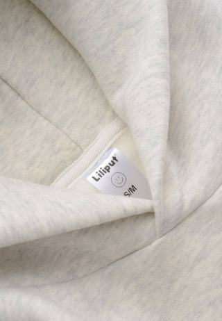 Erwachsenen Hoodie grau Cool Aunty Club hellblau