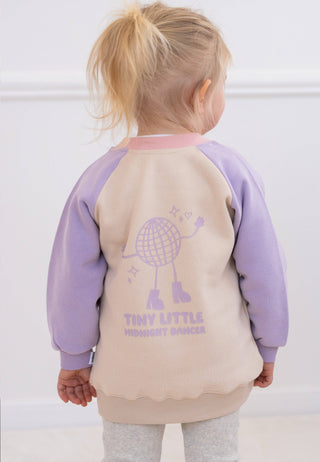 Mini Sweatshirt “Midnight Dancer” Multicolor