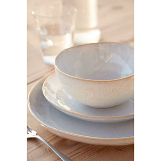 EIVISSA Becher Sea Blue – Handgemachte Steingut-Tasse 0,44 L 6er Set