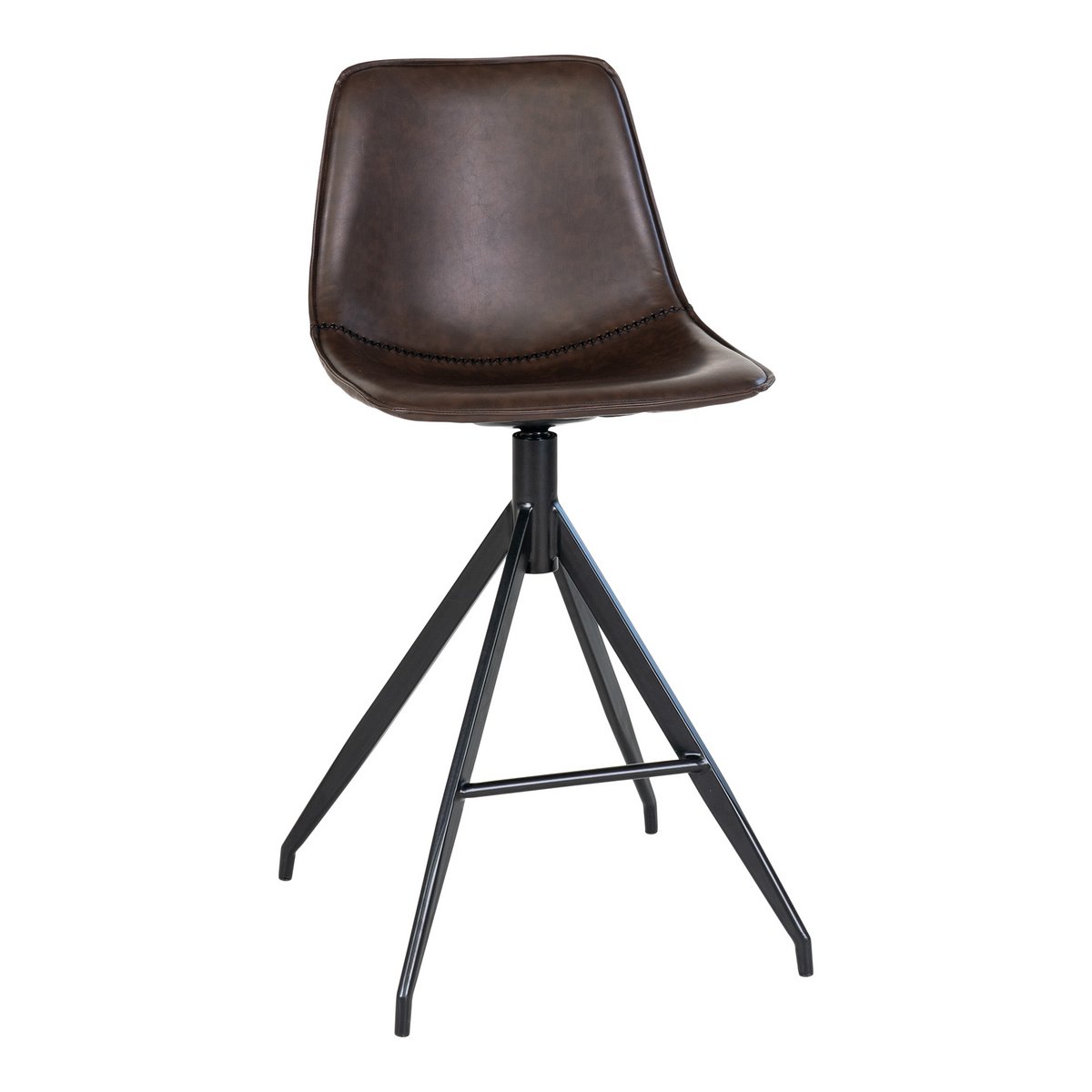 Monaco Counter Chair – Braun – 2er-Set