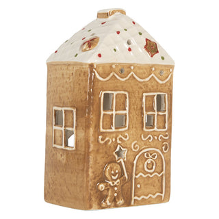 Teelichthalterhaus 9x7x16 cm